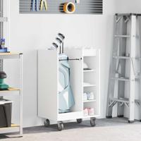Golfkast met wiel Effen Wit 65 x 45 x 98 cm