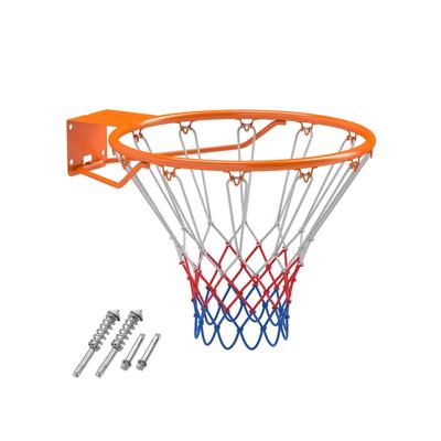 45 cm Basketbalring Met Net Voor Alle Seizoenen Aan De Muur Bevestigde Basketbalstandaard Met Dubbele Veren