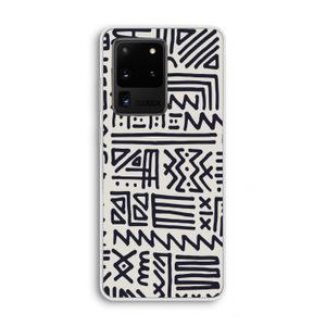 Marrakech print: Samsung Galaxy S20 Ultra Transparant Hoesje