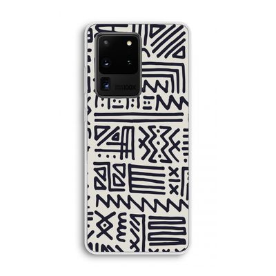 Marrakech print: Samsung Galaxy S20 Ultra Transparant Hoesje