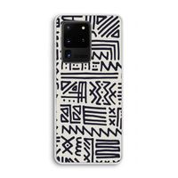 Marrakech print: Samsung Galaxy S20 Ultra Transparant Hoesje