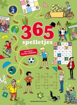 365 spelletjes met al jouw favoriete stripfiguren (Paperback)