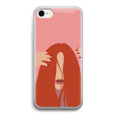 Woke up like this: iPhone SE 2020 Transparant Hoesje