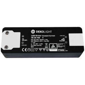 Deko Light BASIC, CC, V8-30-700mA/30W LED-driver Constante stroomsterkte 30 W 700 mA 21 - 43 V