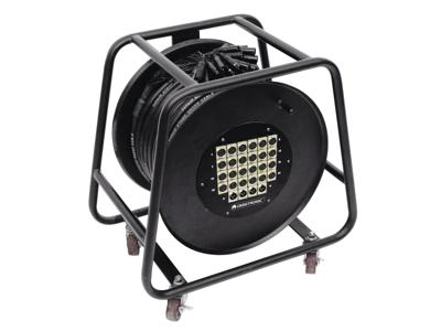 OMNITRONIC Multicore Stagebox 24/4 30m Cable reel