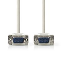 Nedis CCGP59001IV20 Vga-kabel Vga Male - Vga Male 2,0 M Ivoor - thumbnail