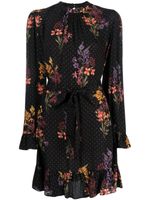 TWINSET robe courte à pois - Noir