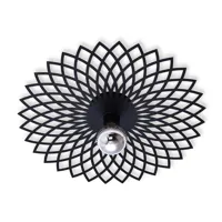 Ylumen Plafondlamp Ombra Ø 50 cm zwart