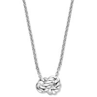 TI SENTO-Milano 34001ST Ketting Gevlochten Knoop zilver 38-48 cm