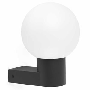 Wandlamp Moon donkergrijs met witte kap 74432-74437 Spaans Design Faro