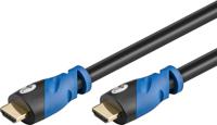 Goobay 72317 HDMI kabel 1,5 m HDMI Type A (Standaard) Zwart, Blauw