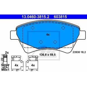 Ate Remblokset 13.0460-3815.2