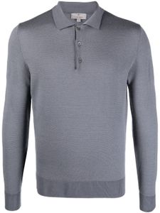 Canali polo léger en laine - Gris