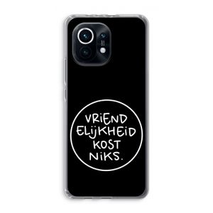 Vriendelijkheid: Xiaomi Mi 11 Transparant Hoesje