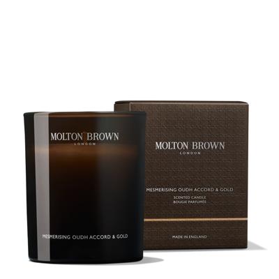Molton Brown Geurkaars Home Fragrance Mesmerising Oudh Accord & Gold Scented Candle 190gr
