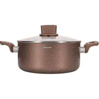 Voorraadpot - ARTHUR MARTIN - AM5531 - 28 cm met glazen deksel - Aluminium - Alle warmtebronnen inclusief inductie