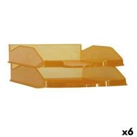 Archieflade Archivo 2000 Oranje A4 Vel (6 Stuks)