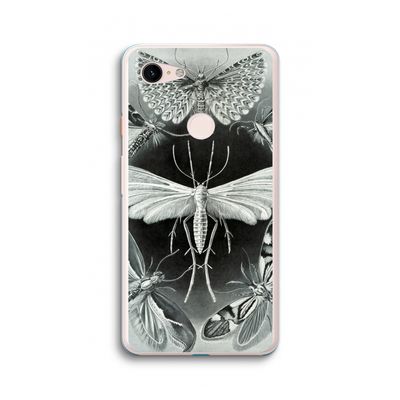 Haeckel Tineida: Google Pixel 3 XL Transparant Hoesje