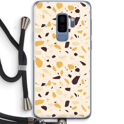 Terrazzo N°13: Samsung Galaxy S9 Plus Transparant Hoesje met koord