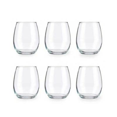 Pasabahce Drinkglazen/waterglazen - tumblers - glas - set 6x stuks - 350 ml