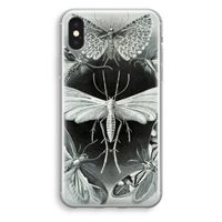 Haeckel Tineida: iPhone X Transparant Hoesje