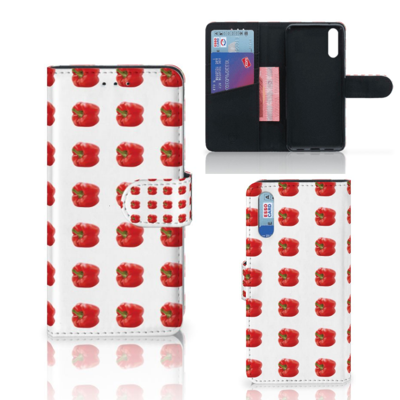 Huawei P20 | Book Cover | Paprika Red