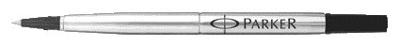 Rollerpenvulling parker quink m zwart | 12 stuks