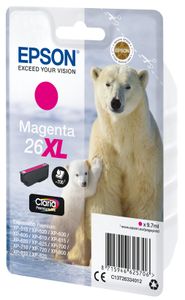 Epson Inktcartridge T2633, 26XL Origineel Magenta C13T26334012