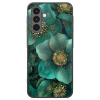 Samsung Galaxy A17 hoesje - Emerald flowers