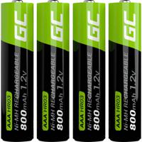 Green Cell HR03 Oplaadbare AAA batterij (potlood) NiMH 800 mAh 1.2 V 4 stuk(s) - thumbnail