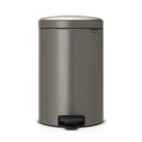 Brabantia NewIcon Pedaalemmer 20 L - Platinum