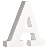 Houten letter A 11 cm