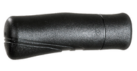 Herrmans Moza 91b handvattenset 120mm ø22mm zwart per 10 stuks - thumbnail