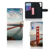 OPPO A91 | Reno3 | Flip Cover | Golden Gate Bridge