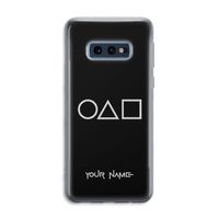 Squid Game: Samsung Galaxy S10e Transparant Hoesje