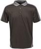 Ragetta RG1740 Contrast Coolweave Polo - Black/Seal Grey (Solid) - XXL