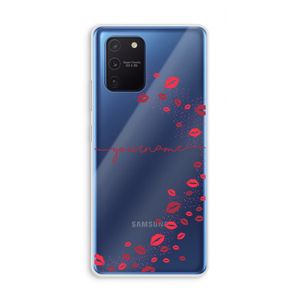 Kusjes: Samsung Galaxy Note 10 Lite Transparant Hoesje