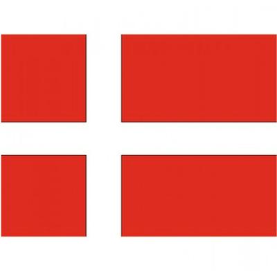 Vlag van Denemarken plakstickers