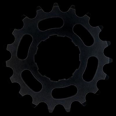 KMC tandwiel 19t zwart - fietskettingring
