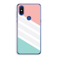 Strepen pastel: Xiaomi Mi Mix 3 Transparant Hoesje