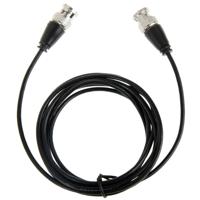 BNC male naar BNC Male kabel voor bewakings camera lengte: 2m (zwart)
