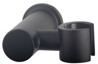 Saqu Universal Side handdouchehouder 8.8,2.4cm mat zwart