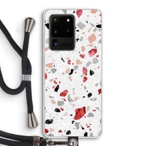 Terrazzo N°12: Samsung Galaxy S20 Ultra Transparant Hoesje met koord