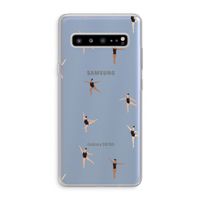 Dancing #1: Samsung Galaxy S10 5G Transparant Hoesje
