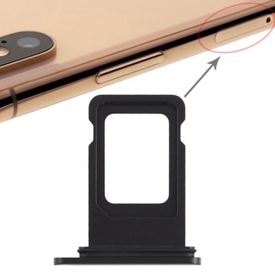 Dubbele SIM-kaarthouder voor iPhone XR (dubbele SIM-Card)(Black)