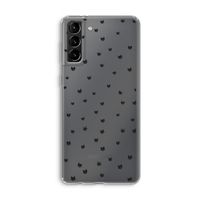 Kleine kattenkopjes: Samsung Galaxy S21 Plus Transparant Hoesje