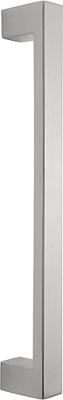 Formani Greep Square LSQ1045A PS 600 mm h.o.h. incl. doorgaande bevestiging - mat roestvast staal