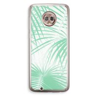 Palmbladeren: Motorola Moto G6 Transparant Hoesje Palmbladeren: Motorola Moto G6 Transparant Hoesje