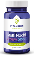 Vitakruid Multi Nacht Vrouw Sport 100% Vegan 30