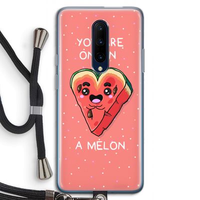 One In A Melon: OnePlus 7 Pro Transparant Hoesje met koord